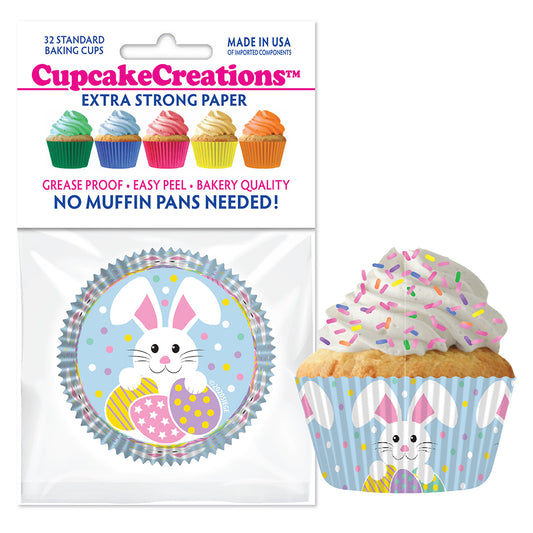 9227 Cupcake Creations Easter Bunny Baking Cups