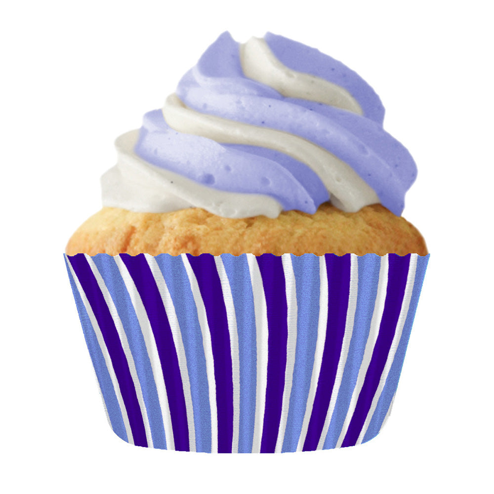 8802 Cupcake Creations Blue Swirl Baking Cups