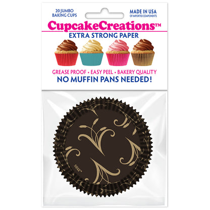 8816 Cupcake Creations Jumbo Elegant Baking Cups