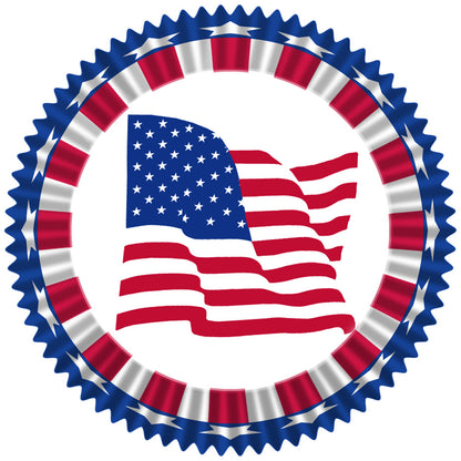 8834 Cupcake Creations Stars and Stripes Baking Cups