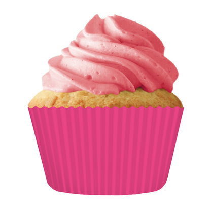 8853 Cupcake Creations Solid Hot Pink Baking Cups