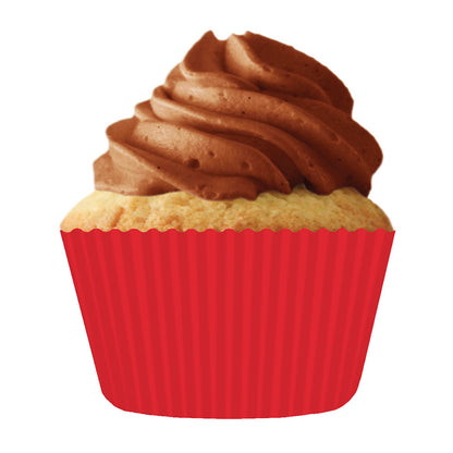 8854 Cupcake Creations Solid Red Baking Cups