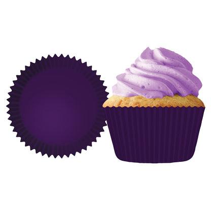 8859 Cupcake Creations Solid Plum Baking Cups