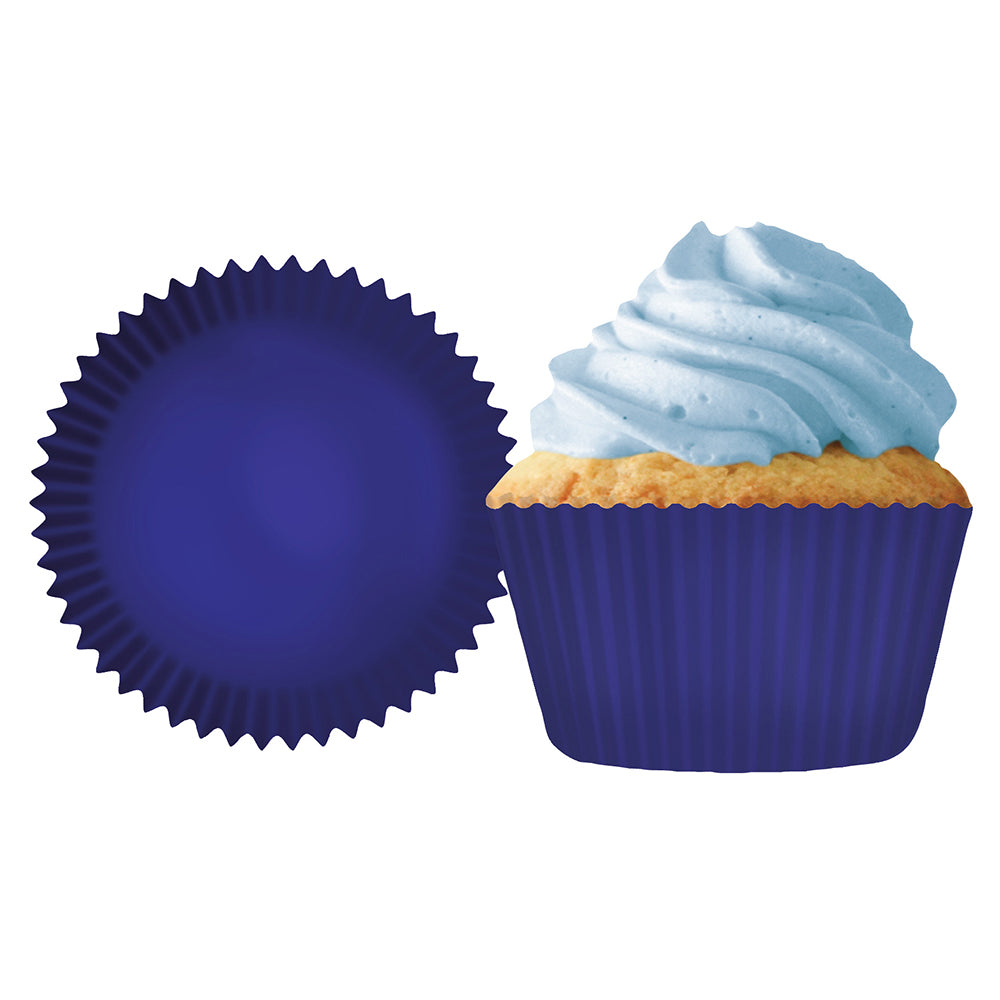 8861 Cupcake Creations Solid Blue Baking Cups