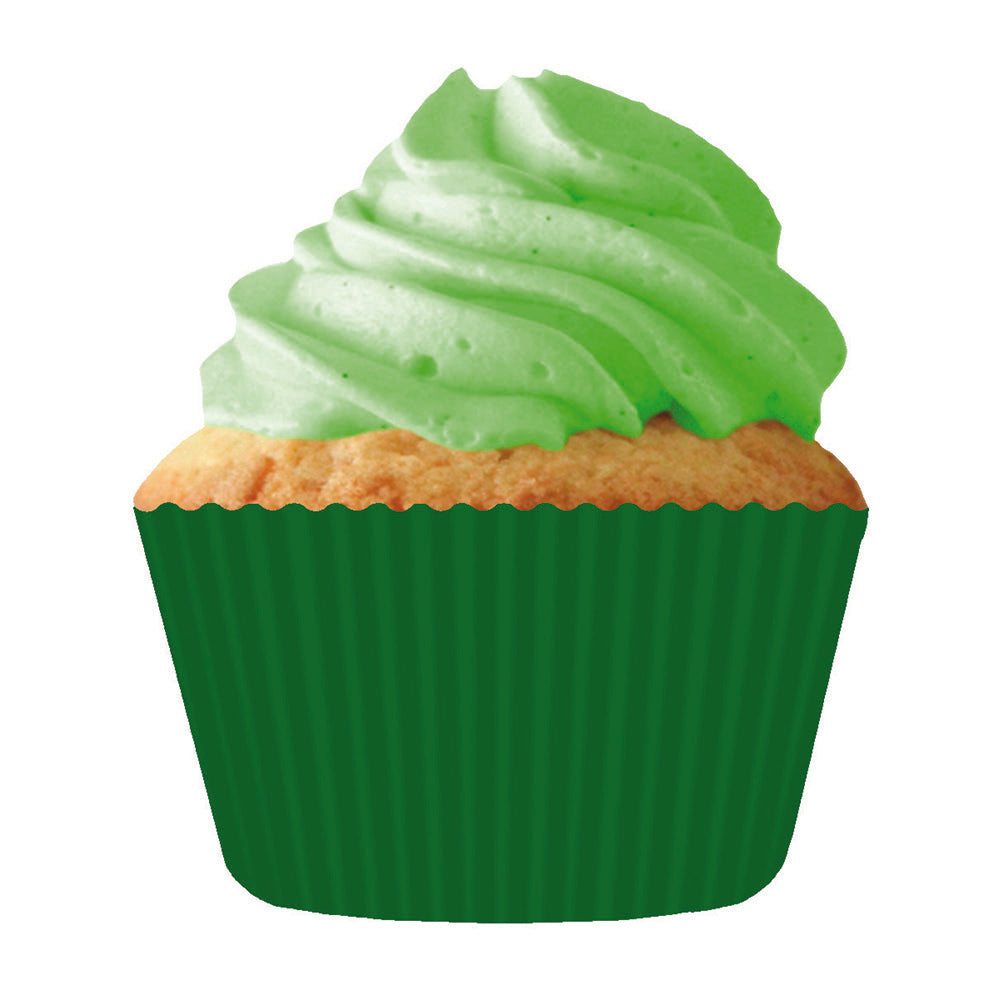 8862 Cupcake Creations Solid Green Baking Cups