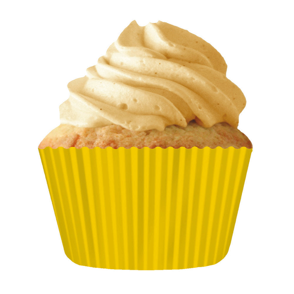 8866 Cupcake Creations Solid Yellow Baking Cups