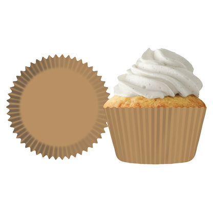 8867 Cupcake Creations Solid Natural Baking Cups