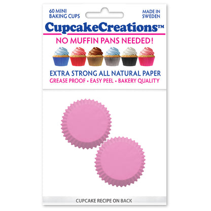 8873 Cupcake Creations Mini Light Pink Baking Cups