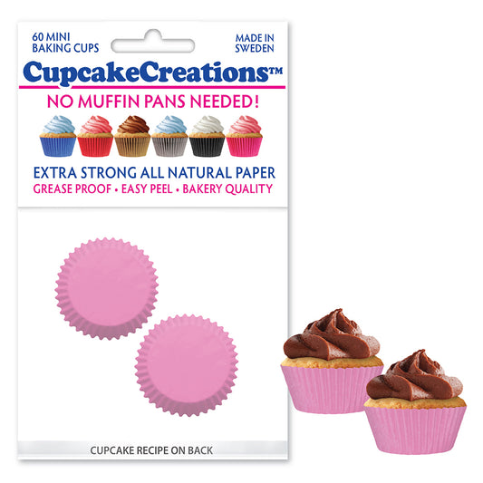 8873 Cupcake Creations Mini Light Pink Baking Cups