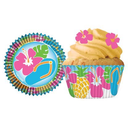 8895 Cupcake Creations Luau Baking Cups