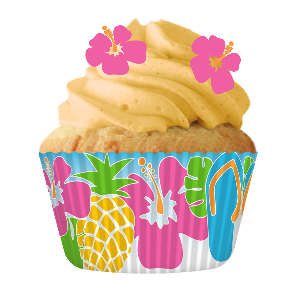 8895 Cupcake Creations Luau Baking Cups