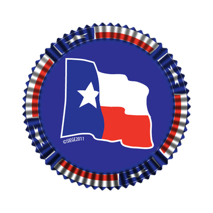 8936 Cupcake Creations Texas Flag Baking Cups