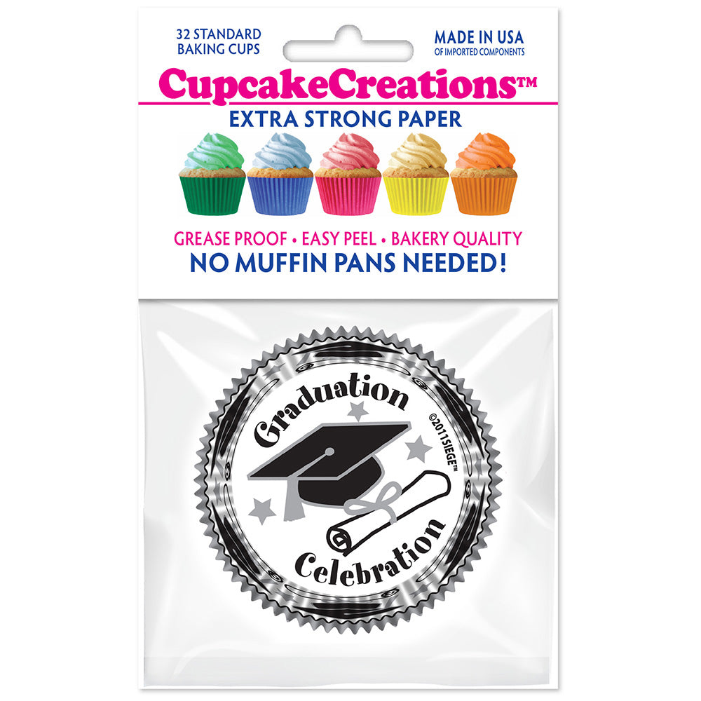 8956 Cupcake Creations Graduation Baking Cups