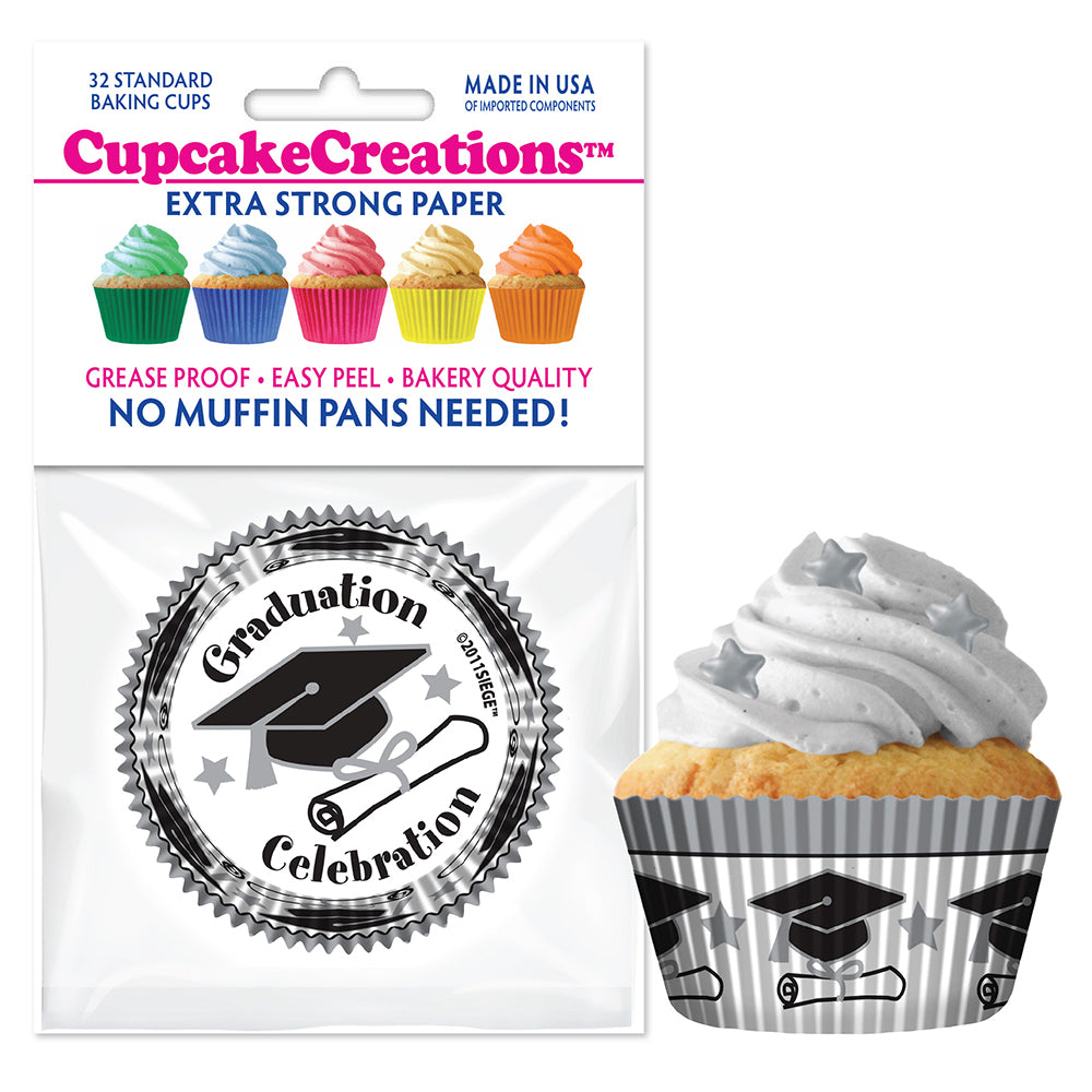 8956 Cupcake Creations Graduation Baking Cups