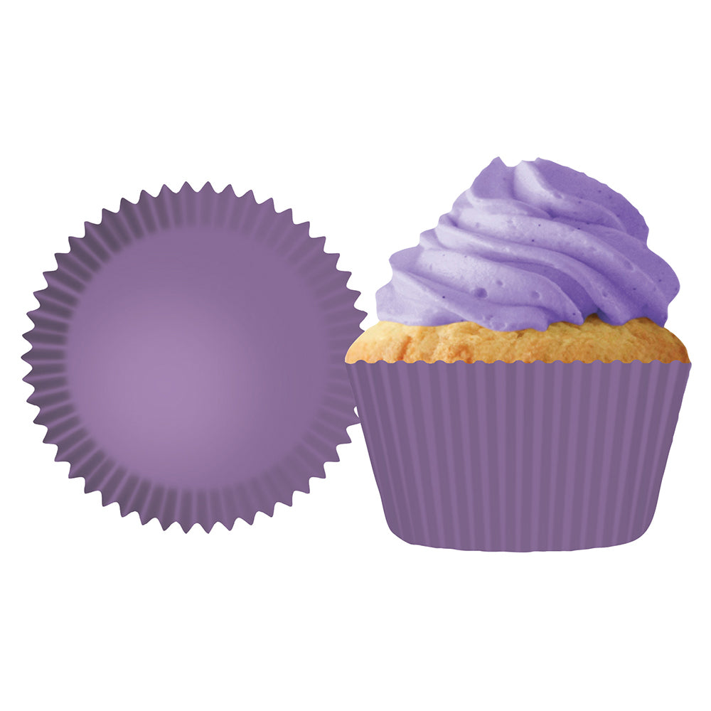 9077 Cupcake Creations Solid Lavender Baking Cups