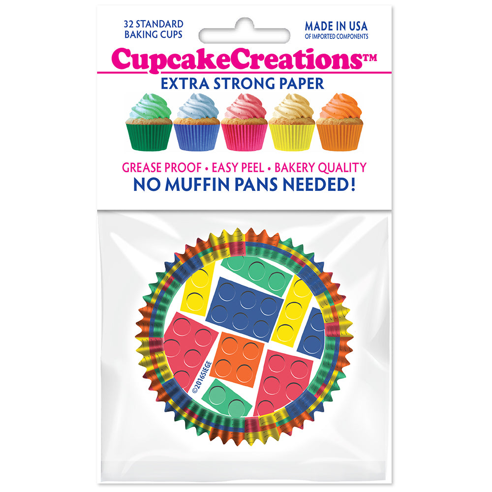 9091 Cupcake Creations Building Blocks Baking Cups