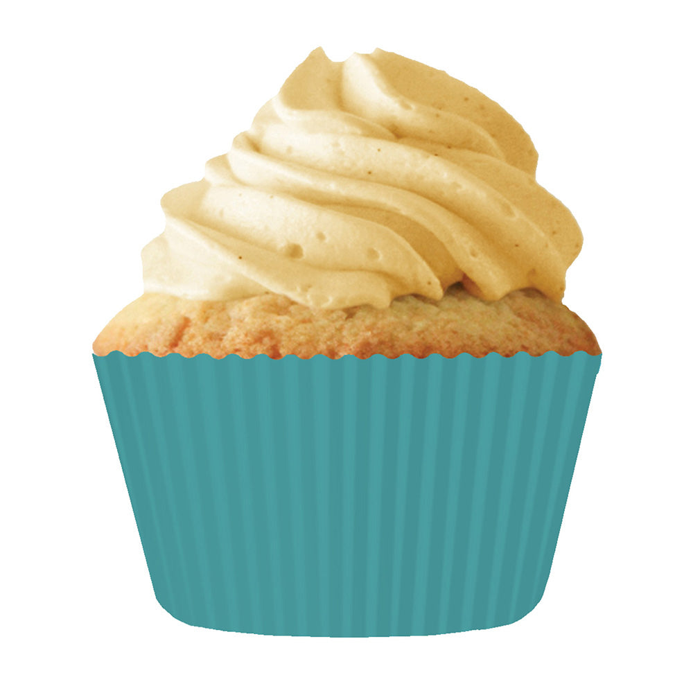 9104 Cupcake Creations Jumbo Turquoise Baking Cups