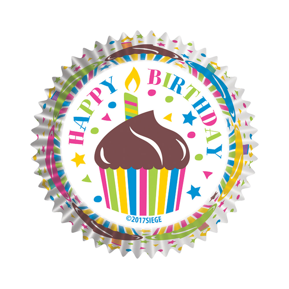 9132 Cupcake Creations Happy Birthday Baking Cups