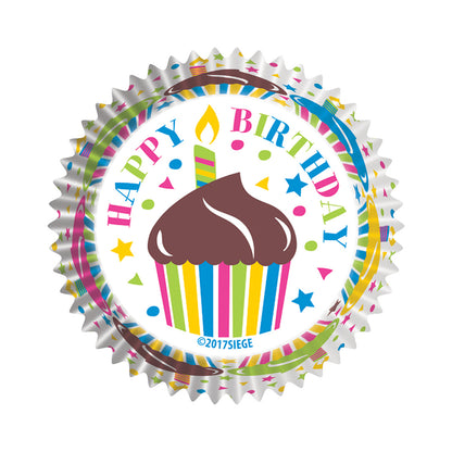 9132 Cupcake Creations Happy Birthday Baking Cups