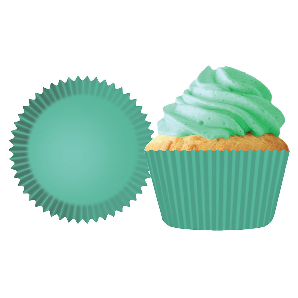 9147 Cupcake Creations Solid Mint Baking Cups