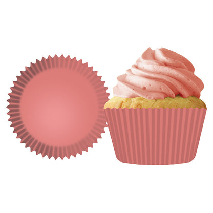 9148 Cupcake Creations Solid Coral Baking Cups