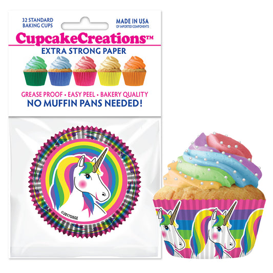 9149 Cupcake Creations Unicorn Baking Cups