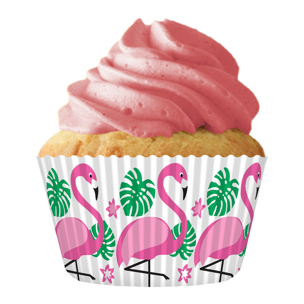 9199 Cupcake Creations Flamingo Baking Cups