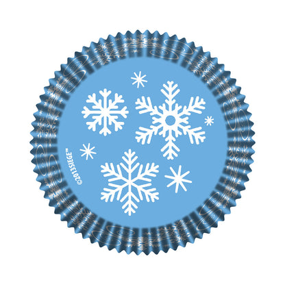 9212 Cupcake Creations Blue Snowflake Baking Cups