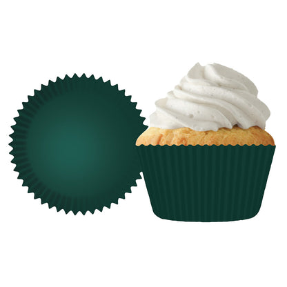 9220 Cupcake Creations Solid Hunter Green Baking Cups