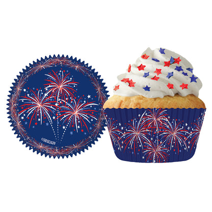 9223 Cupcake Creations Fireworks Baking Cups