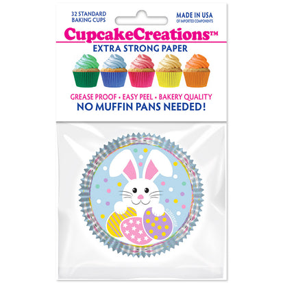 9227 Cupcake Creations Easter Bunny Baking Cups