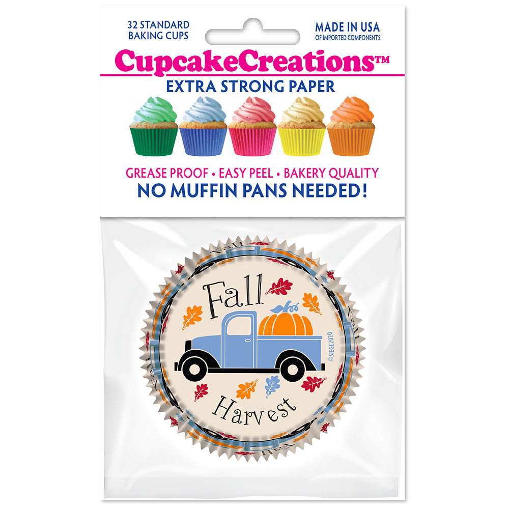 9233 Cupcake Creations Fall Harvest Baking Cups