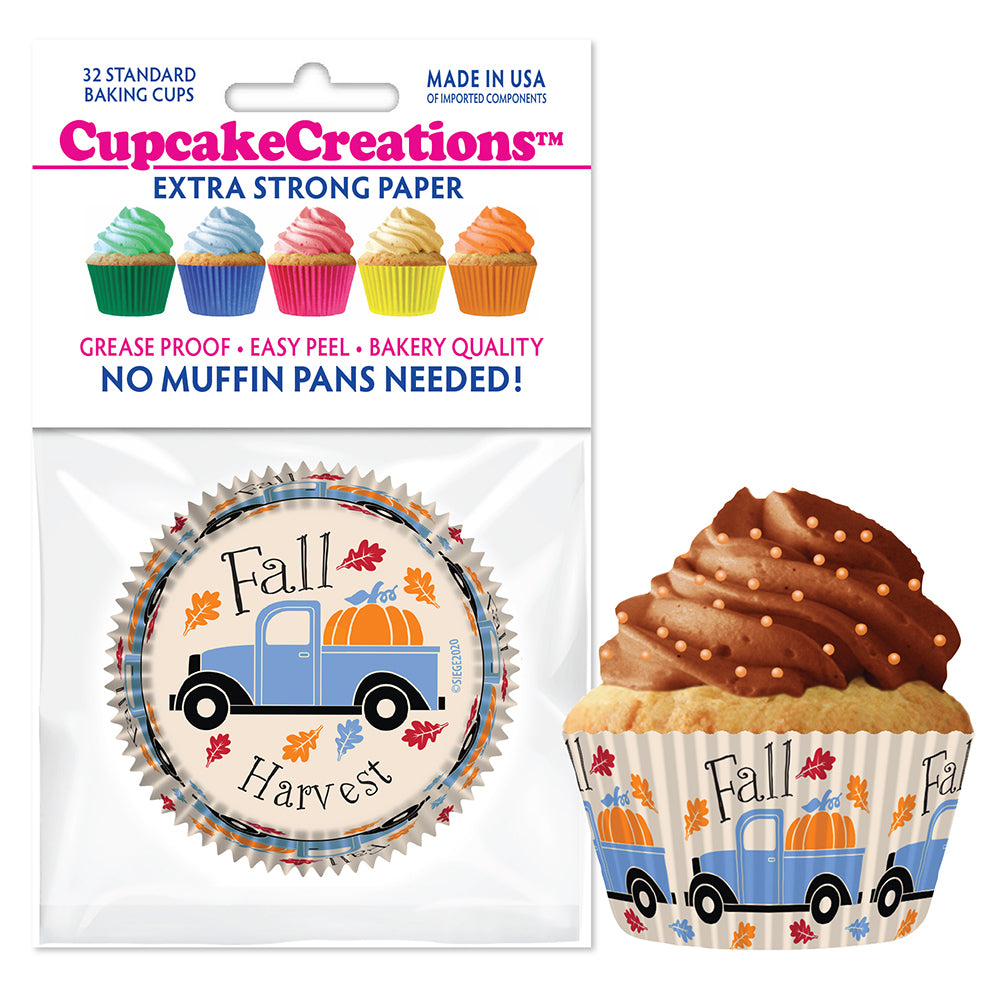 9233 Cupcake Creations Fall Harvest Baking Cups