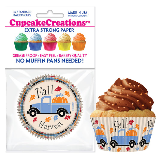 9233 Cupcake Creations Fall Harvest Baking Cups