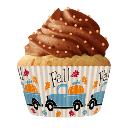 9233 Cupcake Creations Fall Harvest Baking Cups