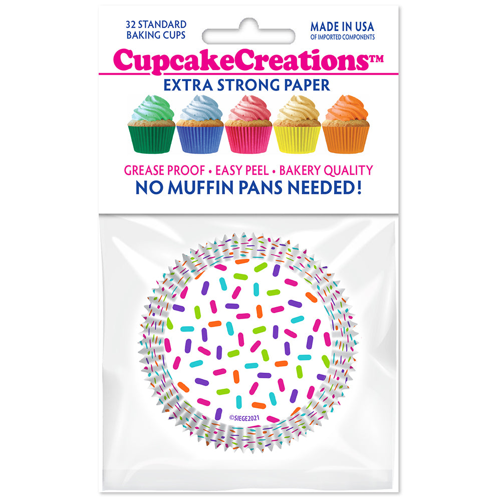 9243 Cupcake Creations Sprinkles Baking Cups