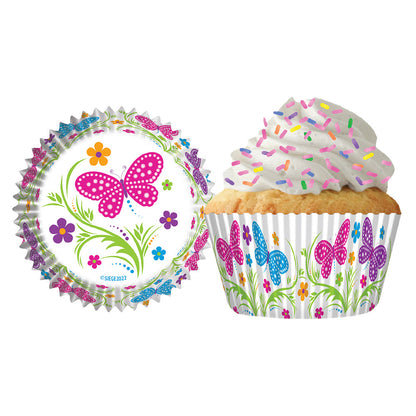 9250 Cupcake Creations Butterflies Baking Cups