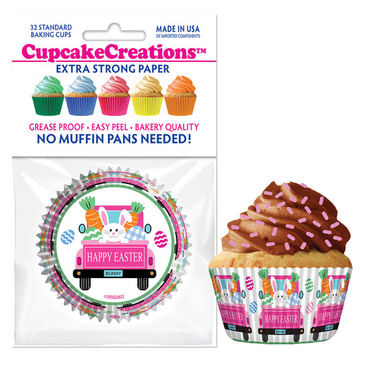 9251 Cupcake Creations Easter Bunny Baking Cups