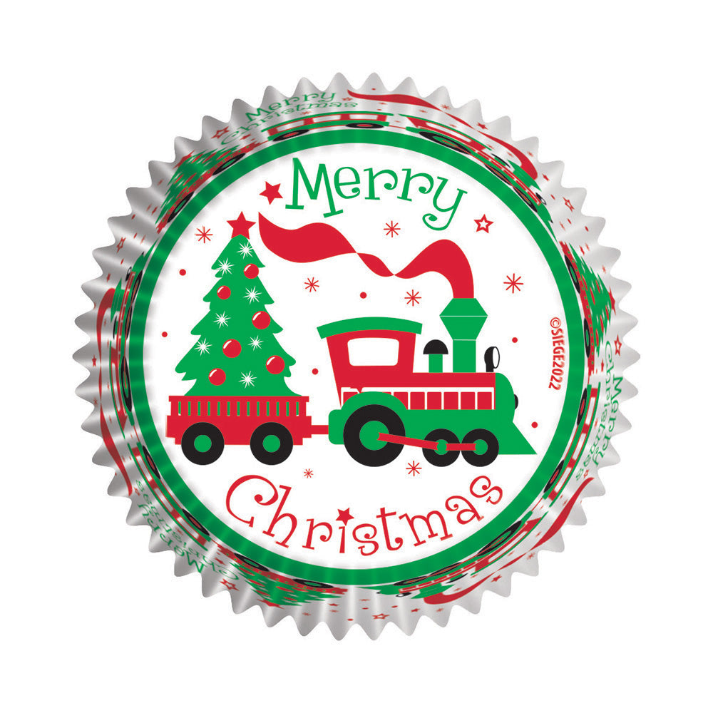 9253 Cupcake Creations Christmas Train Baking Cups